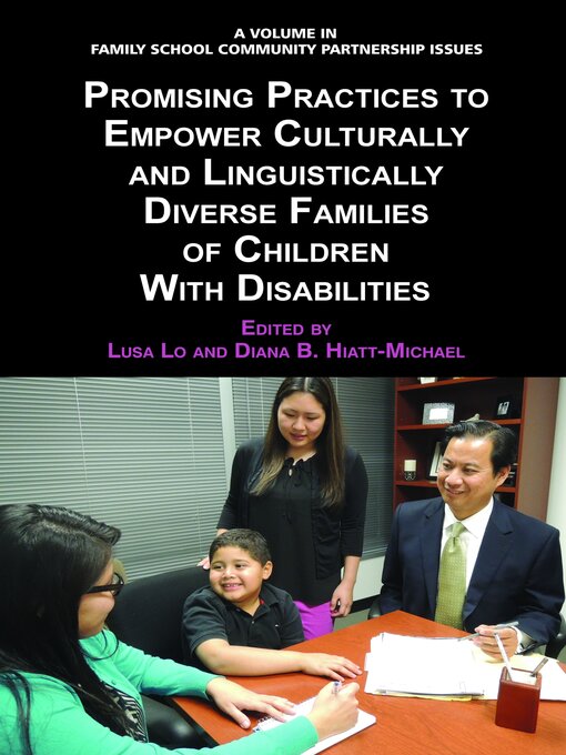 Title details for Promising Practices to Empower Culturally and Linguistically Diverse Families of Children with Disabilities by Lusa Lo - Available